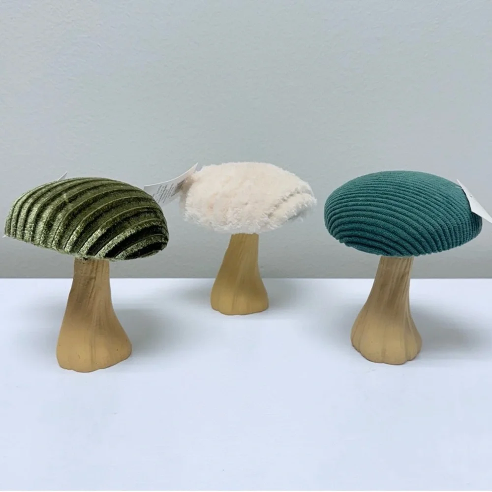 New Full Set of 3 Mushroom Figurals by Target Bullseye Playground